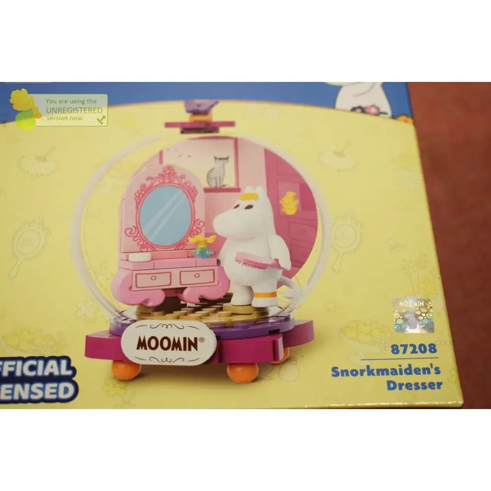 Pantasy Moomin Snorkmaiden's Dresser Brick Block Set 87208 -